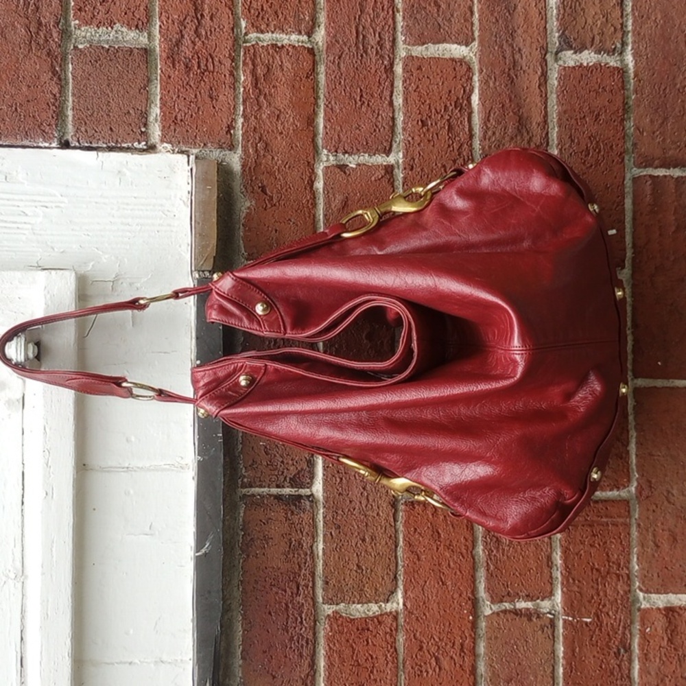 Rebecca Minkoff wine Nikki hobo